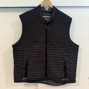 Eddie Bauer Black Quilted Puffer Vest